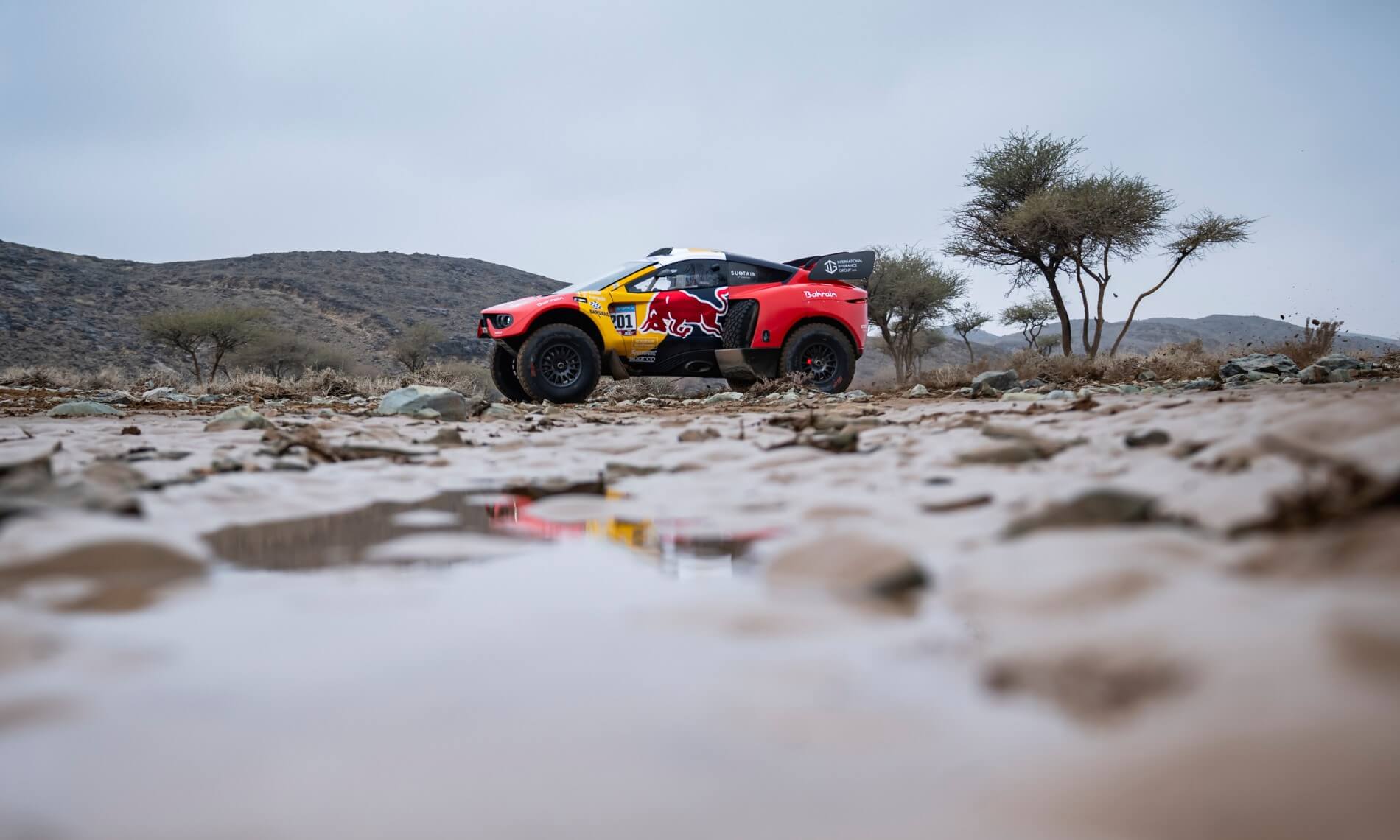 Loeb won 2023 Dakar stage 8.