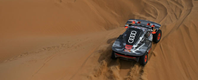 Mattias Ekstrom was third on 2023 Dakar stage 12(Eric Vargiolu - DPPI)