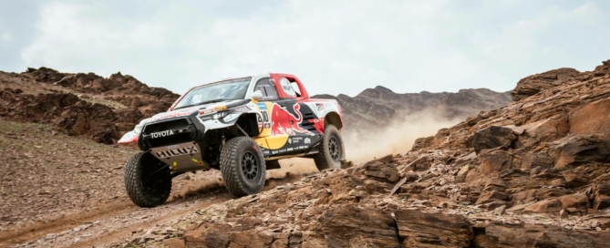 Nasser Al Attiyah found 2023 Dakar Stage 2 more to his liking