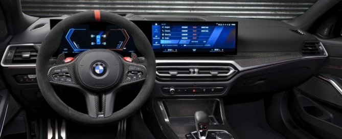 BMW M3 CS cabin