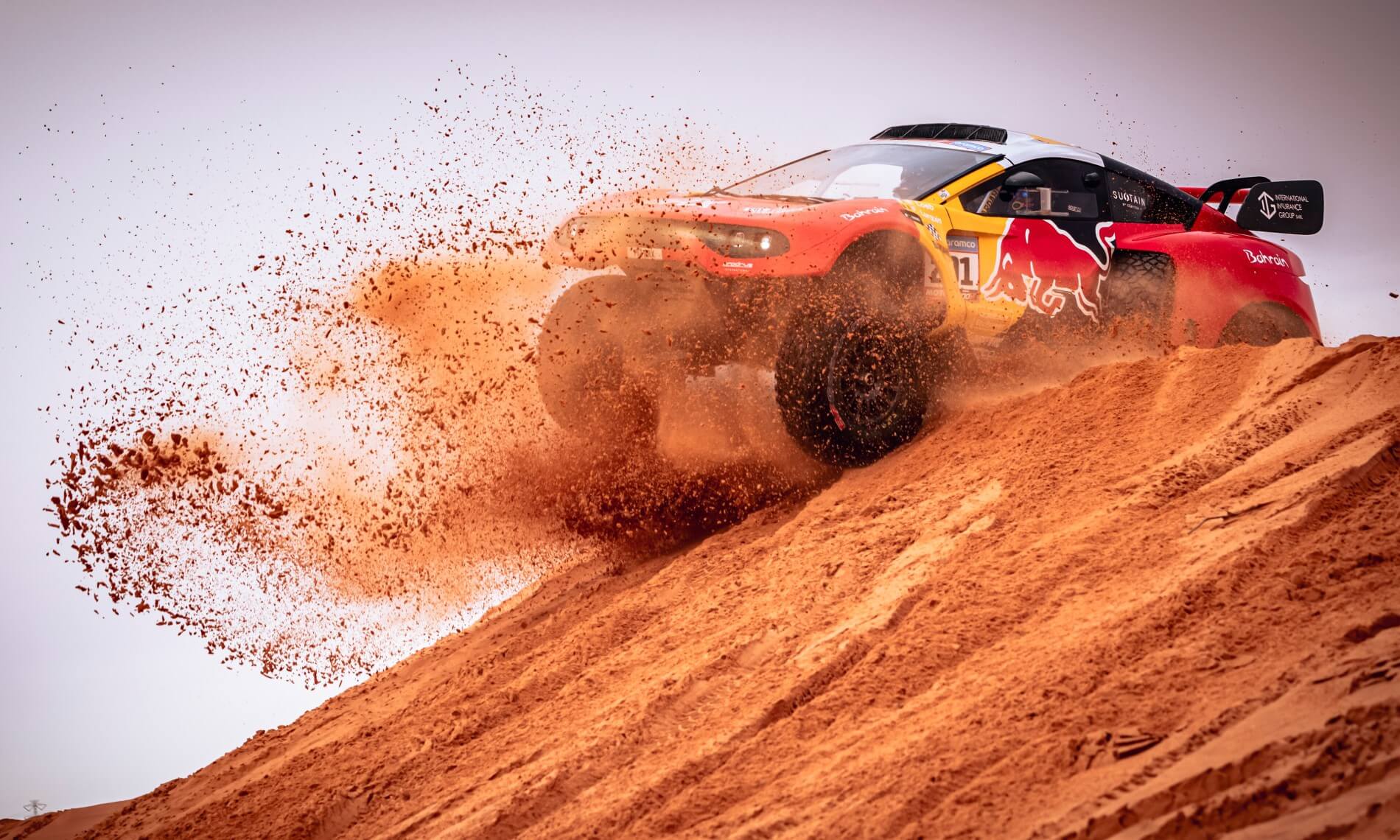 Sebastien Loeb set the quickest time on 2023 Dakar stage 9.