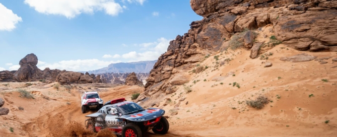 Stephane Peterhansel was quickest through many of the checkpoints on 2023 Dakar Stage 4