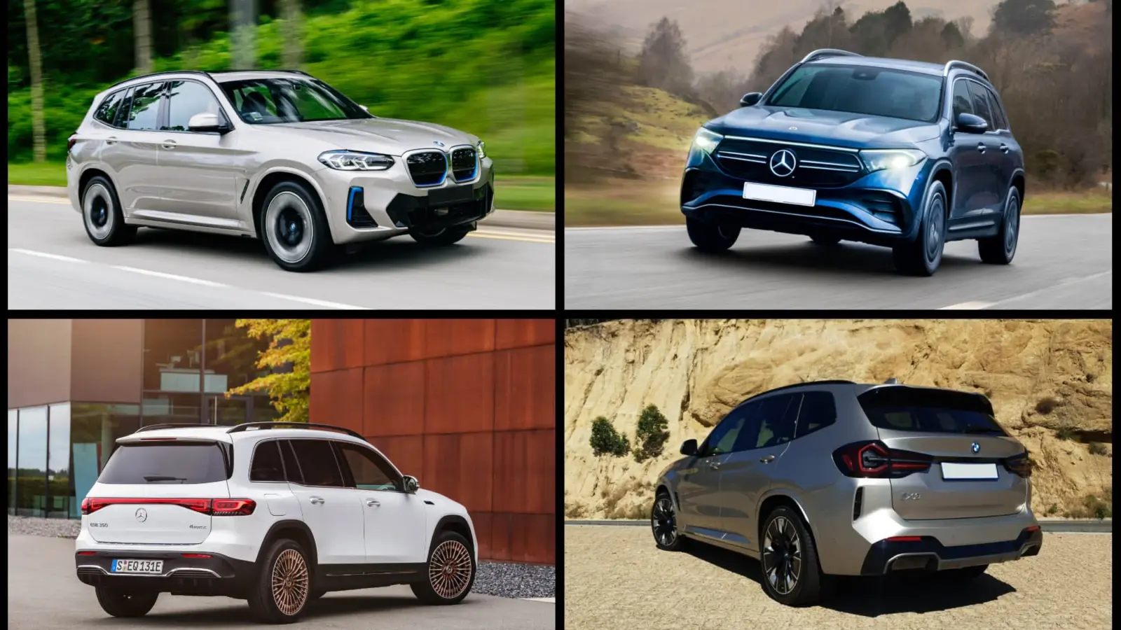 BMW iX3 vs Mercedes-EQ EQB Review