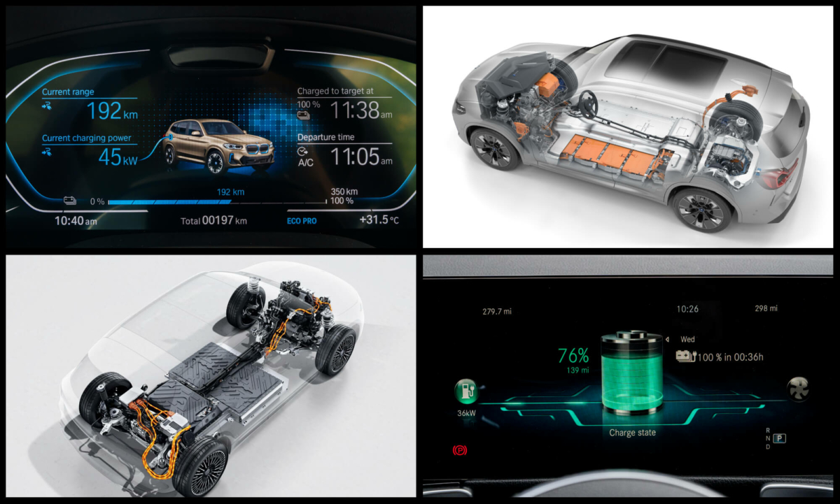 BMW iX3 vs Mercedes-EQ EQB Review - Double Apex