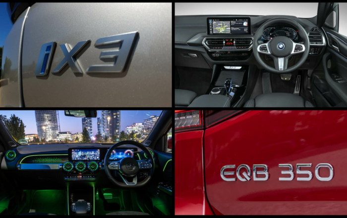 BMW iX3 vs Mercedes-EQ EQB Review