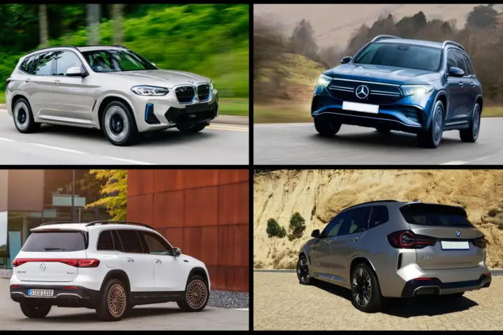 BMW iX3 vs Mercedes-EQ EQB Review