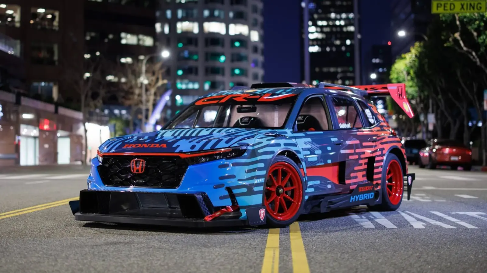 Honda CR-V Hybrid Racer Is A Bonkers SUV