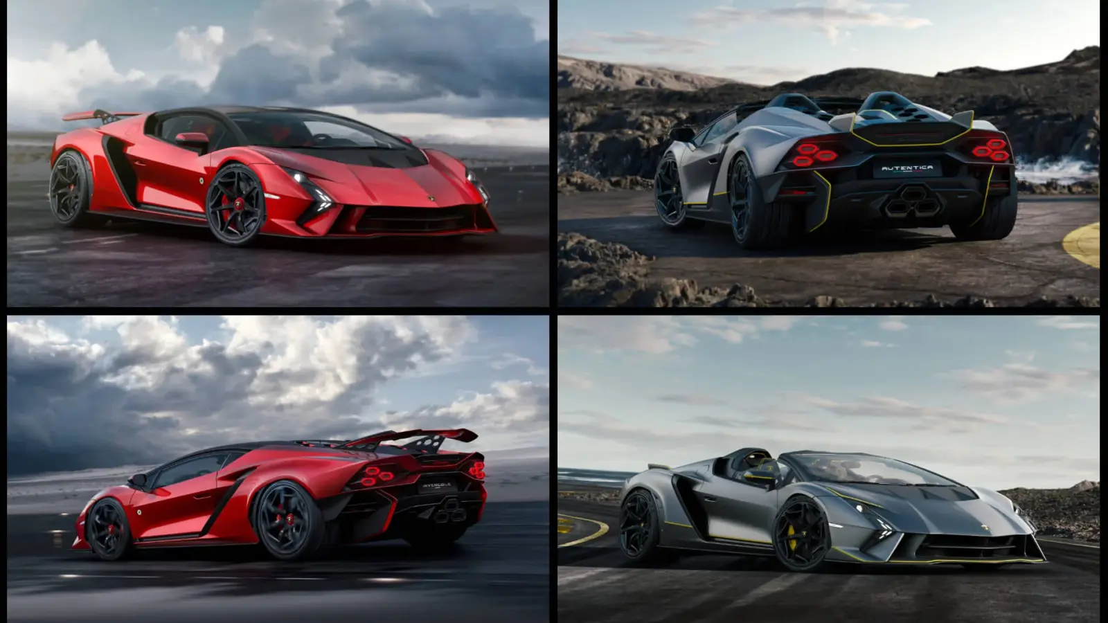 Lamborghini Invencible and Autentica V12 Swansong