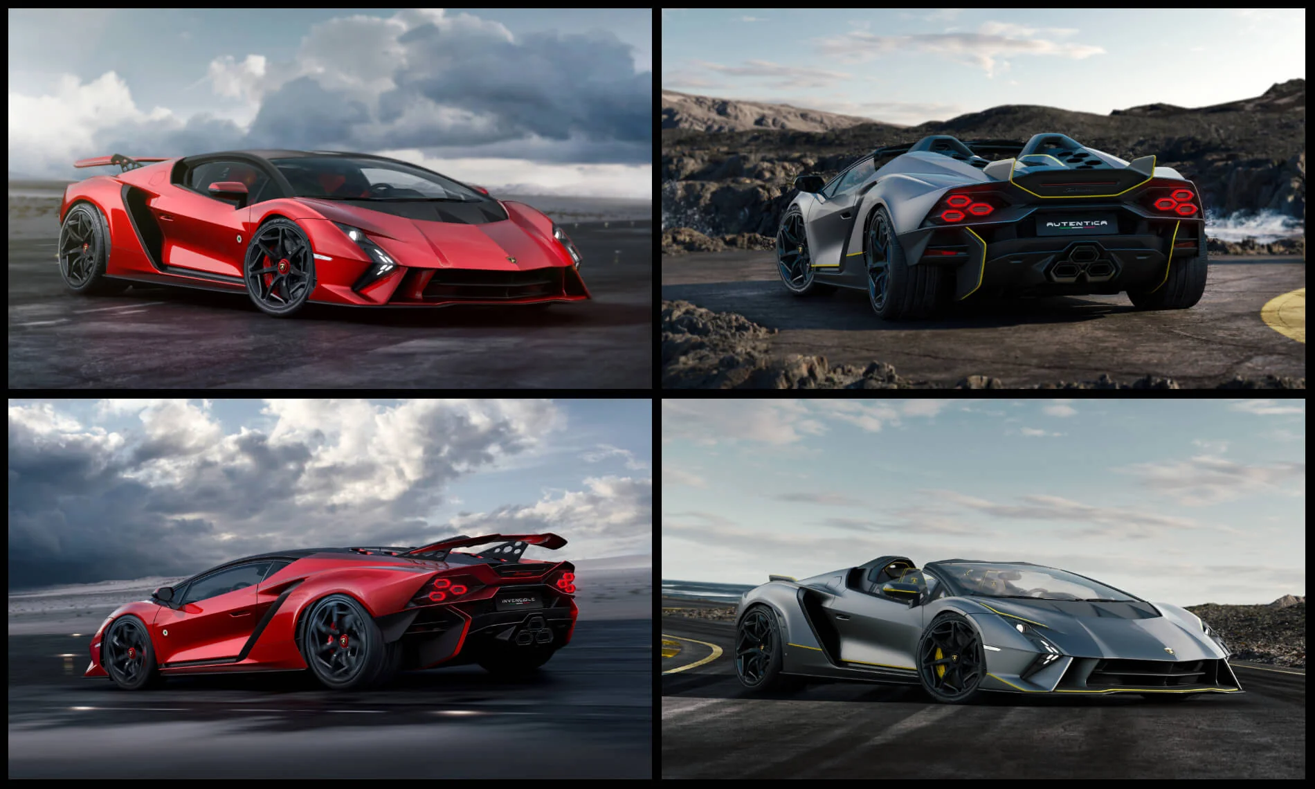 Lamborghini Invencible and Autentica