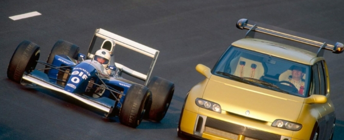 Renault Espace F1 with Williams F1