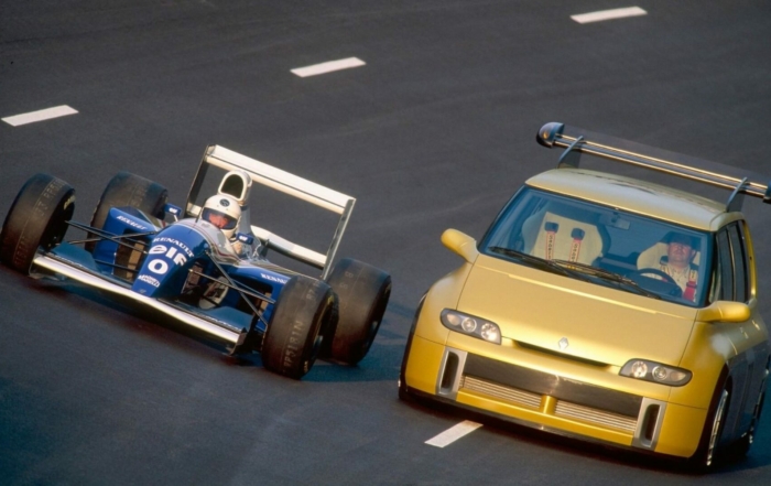 Renault Espace F1 with Williams F1