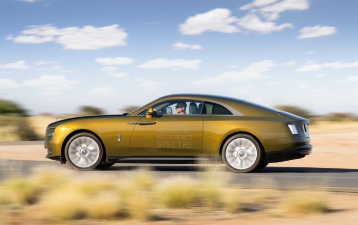 Rolls-Royce Spectre Prototype Testing