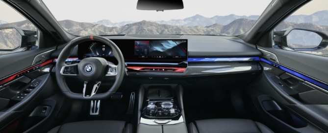 All-New BMW 5 Series cabin