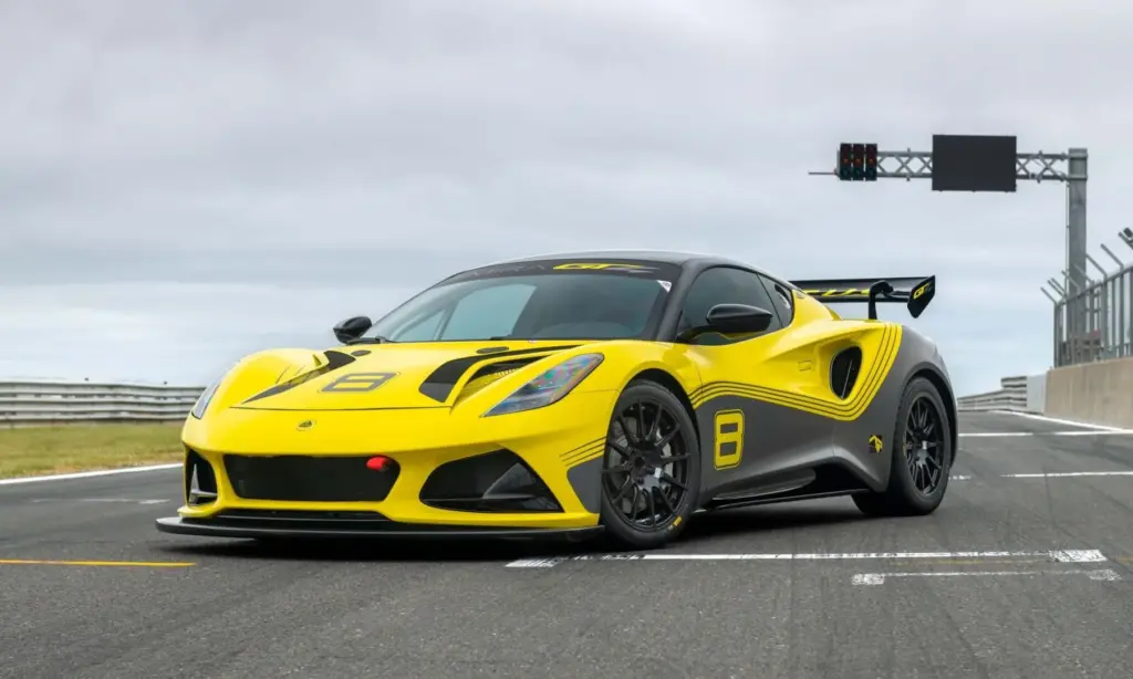 Lotus Emira GT4 Racecar Ready for Delivery