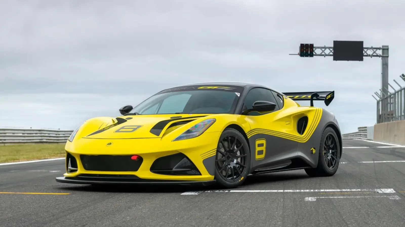 Lotus Emira GT4 Racecar Ready for Delivery