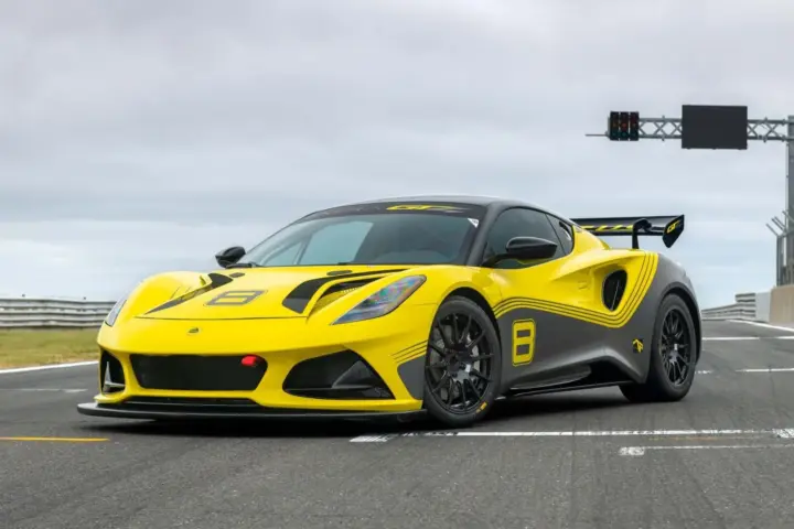 Lotus Emira GT4 Racecar Ready for Delivery