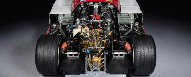 Porsche 962 engine