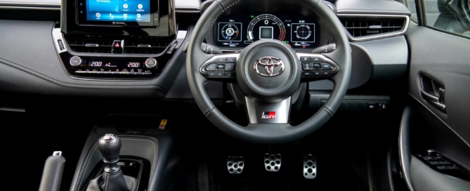 Toyota GR Corolla interior