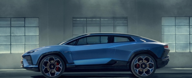 Lamborghini Lanzador concept profile