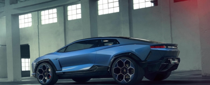 Lamborghini Lanzador concept rear