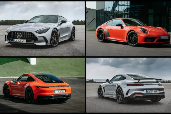Mercedes-AMG GT vs Porsche 911 GTS