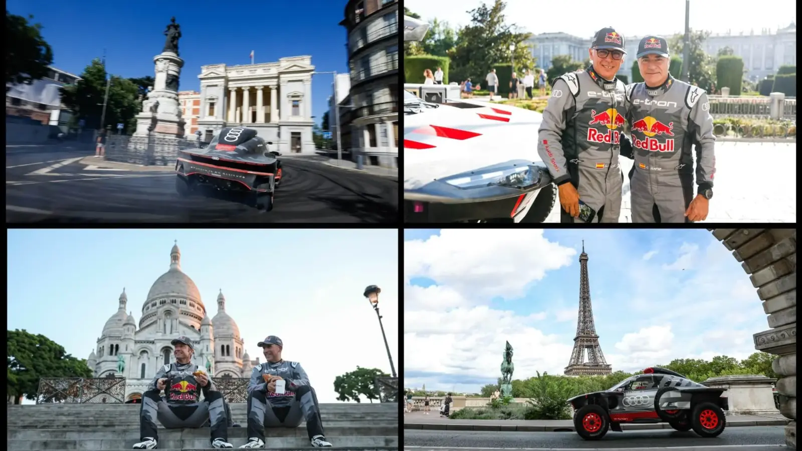 Audi RS Q E-tron City Tour [videos]
