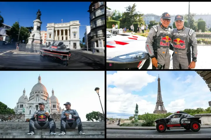 Audi RS Q E-tron City Tour [videos]