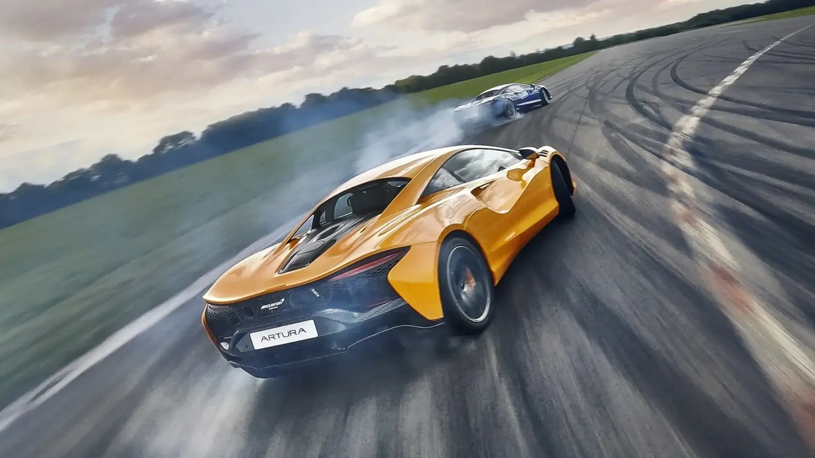 McLaren 60th Birthday Celebrated Sideways [video]