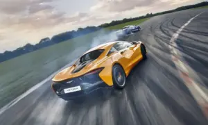 McLaren 60th Birthday Celebrated Sideways [video]