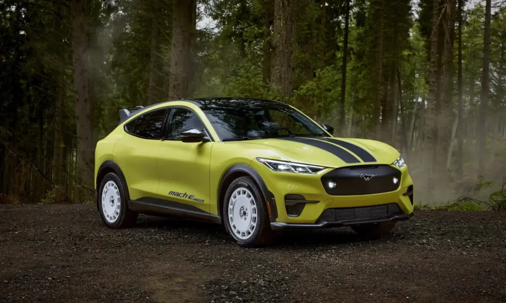 Mustang Mach-E Rally Production Version Debuts [w/video]