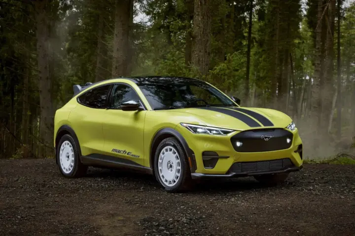 Mustang Mach-E Rally Production Version Debuts [w/video]