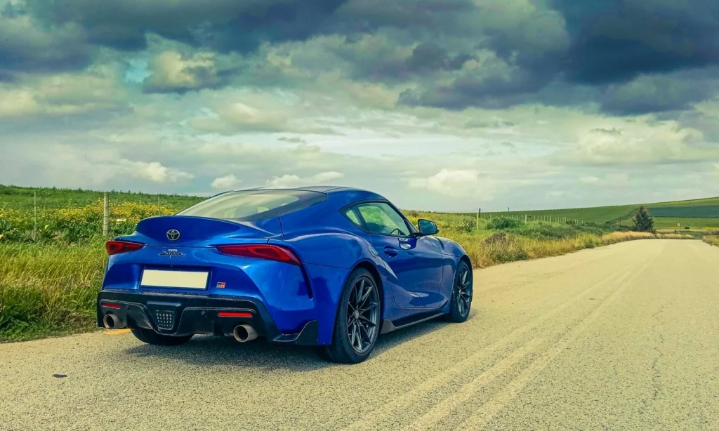 Toyota GR Supra Manual static rear