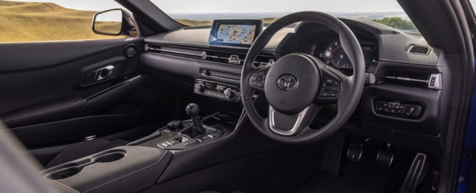 Toyota GR Supra Manual interior