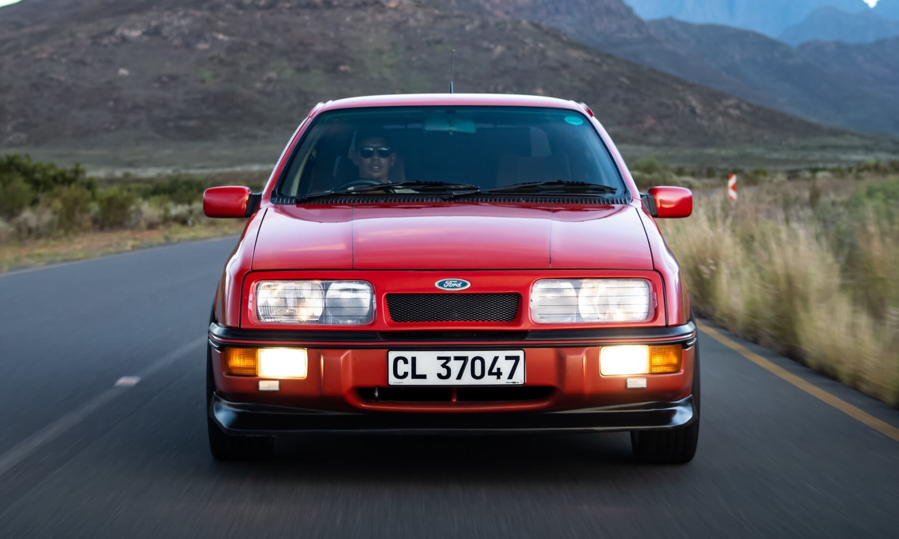 1984 Ford Sierra 2,3 GLE front