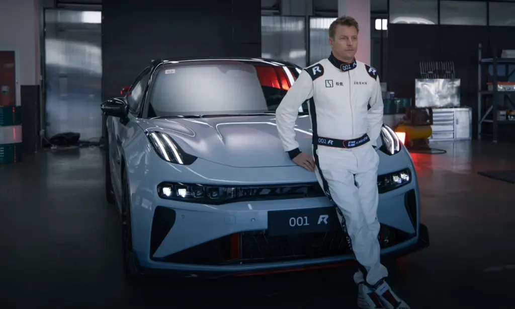 Chinese EV Brand Zeekr Signs Kimi Raikkonen [w/video]