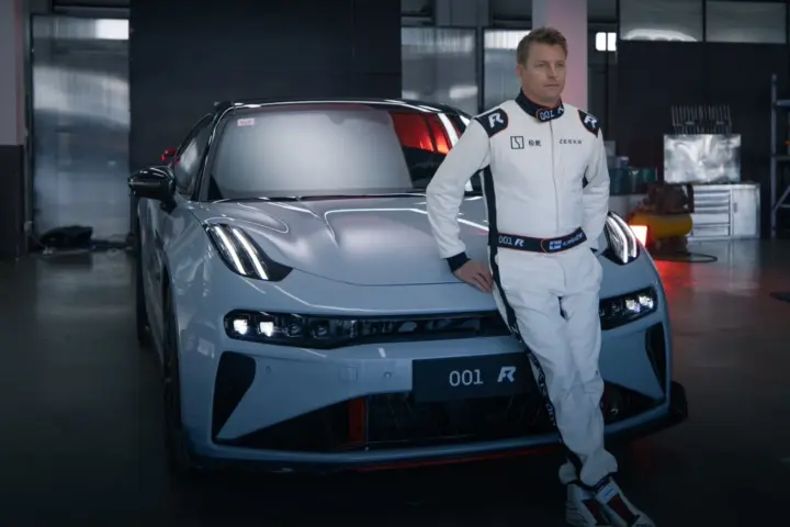 Chinese EV Brand Zeekr Signs Kimi Raikkonen [w/video]