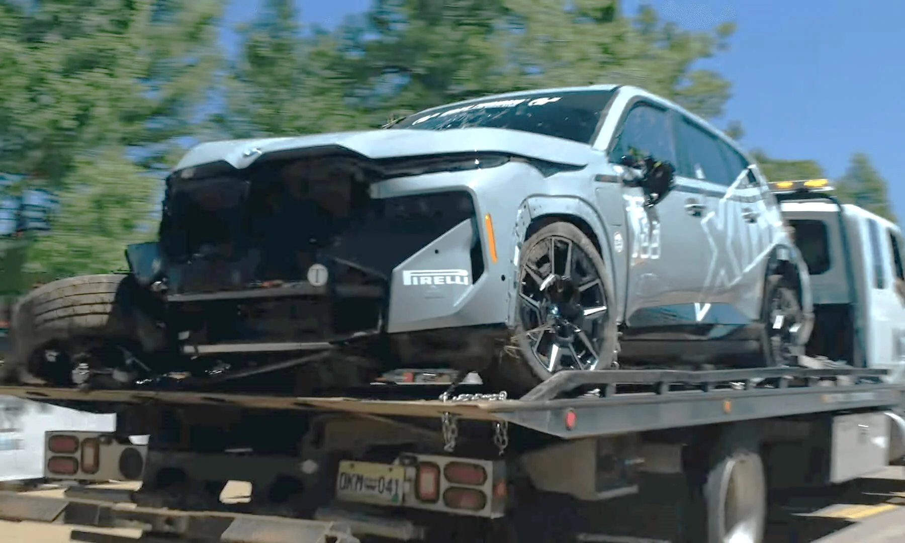 BMW Crash at Pikes Peak