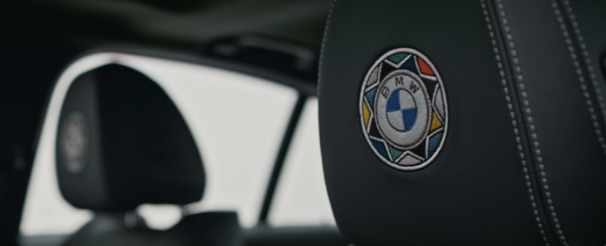 BMW Alpina B3 50 Years of BMW South Africa headrest