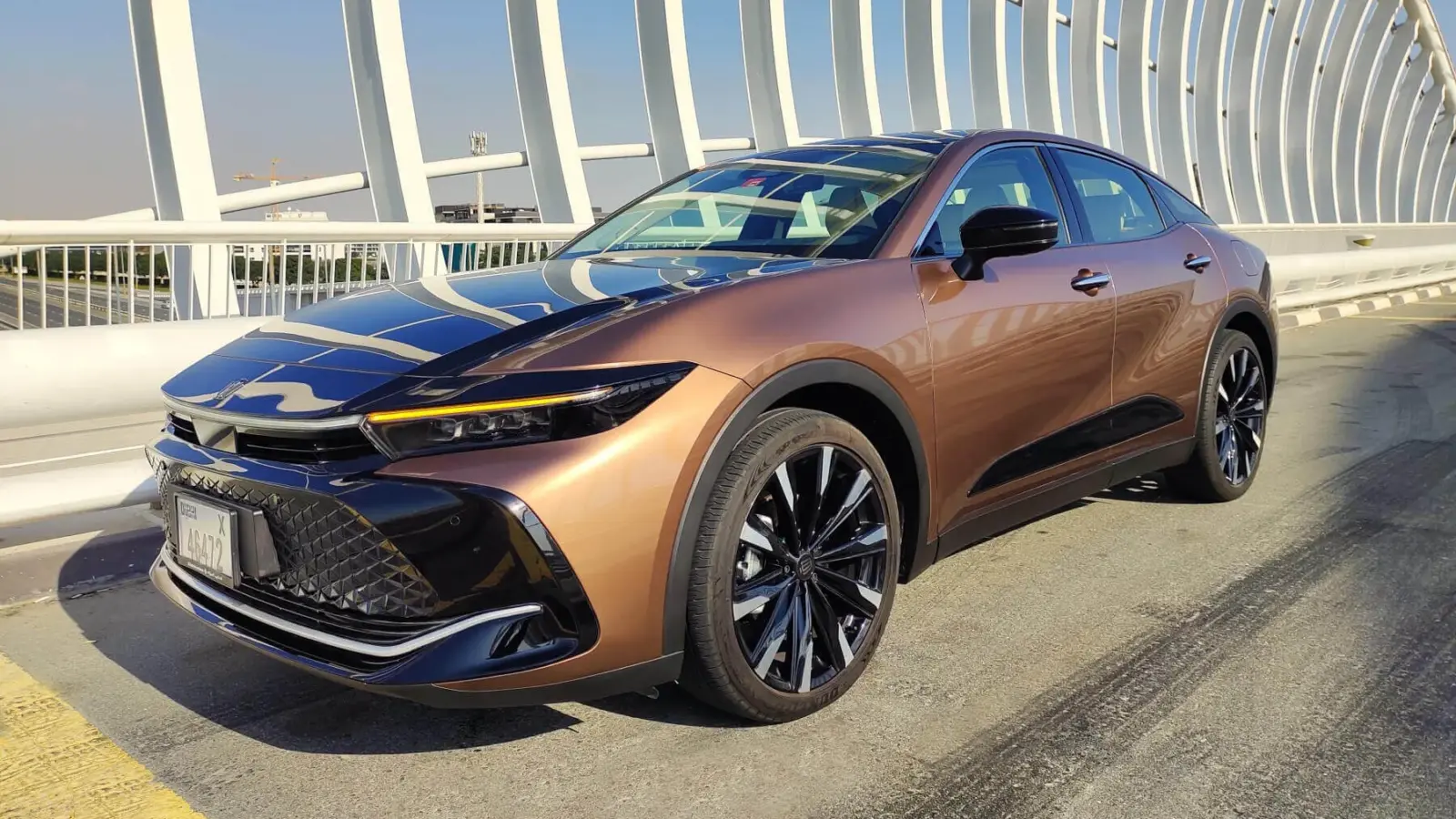 Toyota Crown Crossover Driven in Dubai