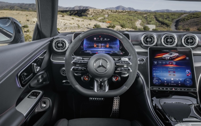 Mercedes-AMG CLE53 Coupe interior