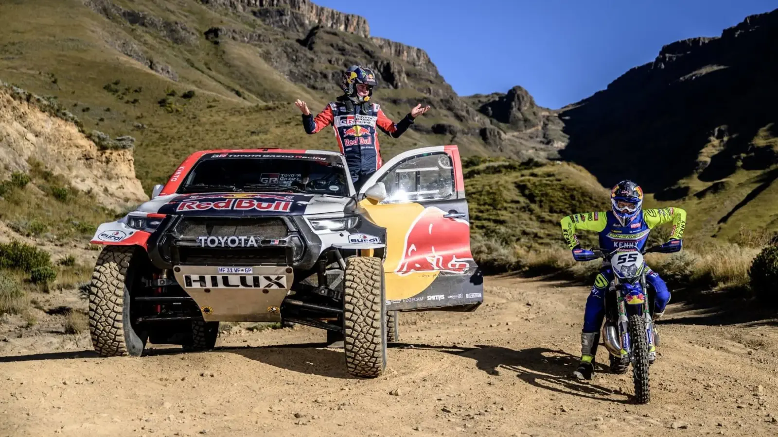 Race Up Sani Pass [video]