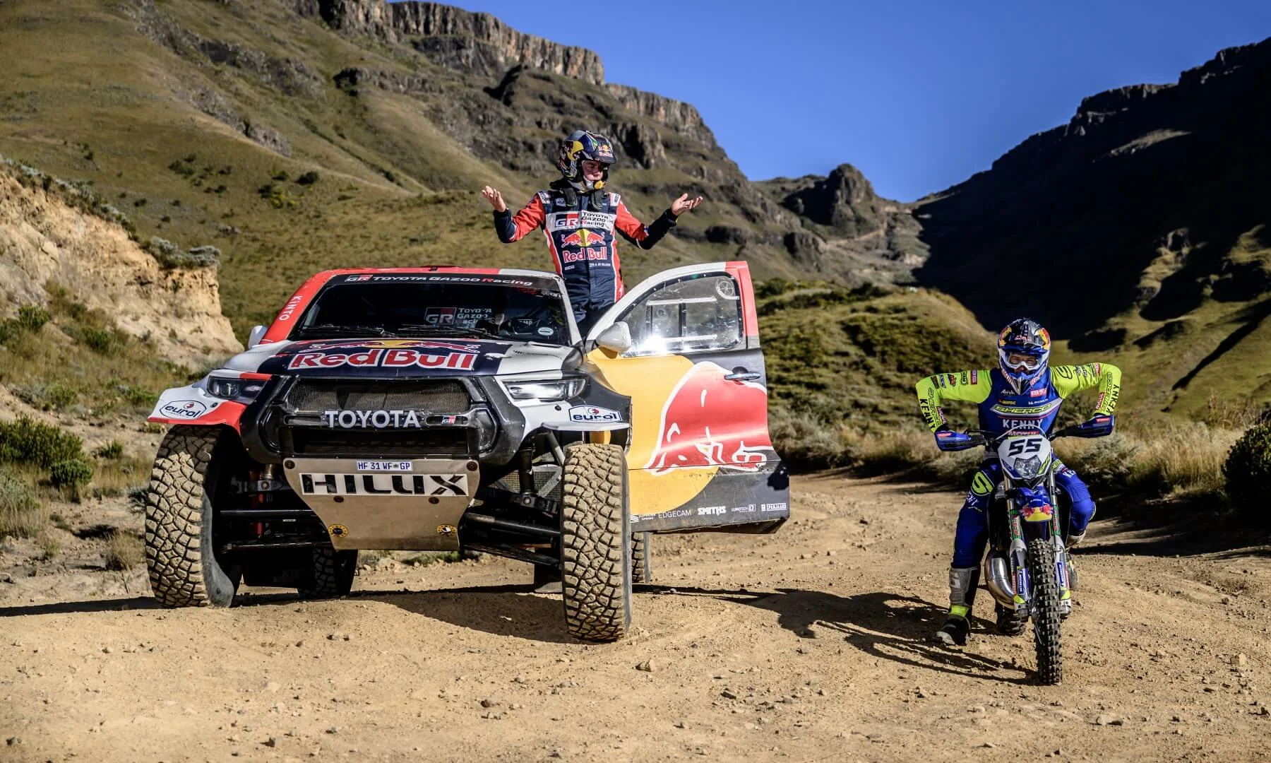 Race up Sani Pass