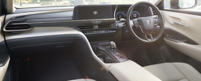 Toyota Crown Crossover interior
