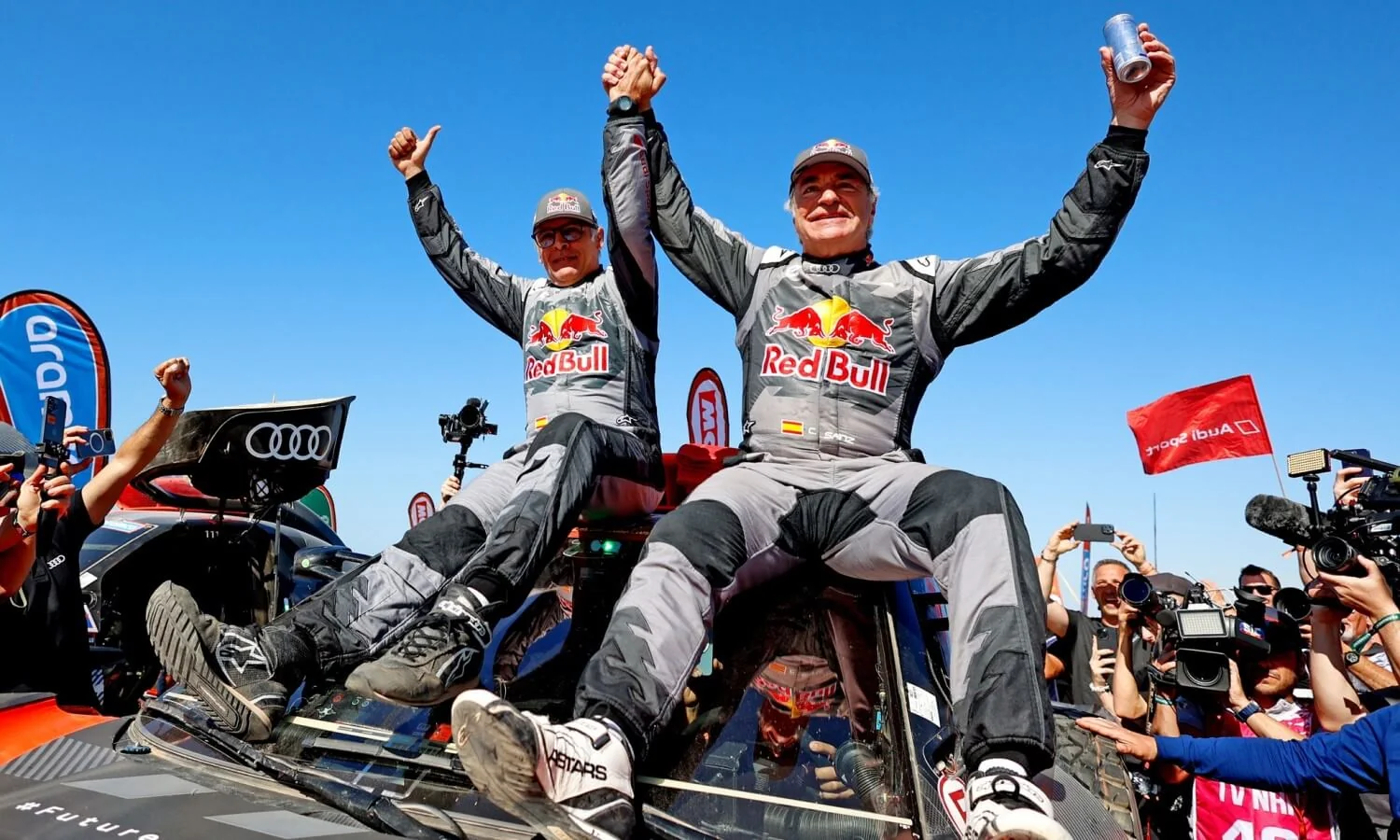 Carlos Sainz after 2024 Dakar stage 12