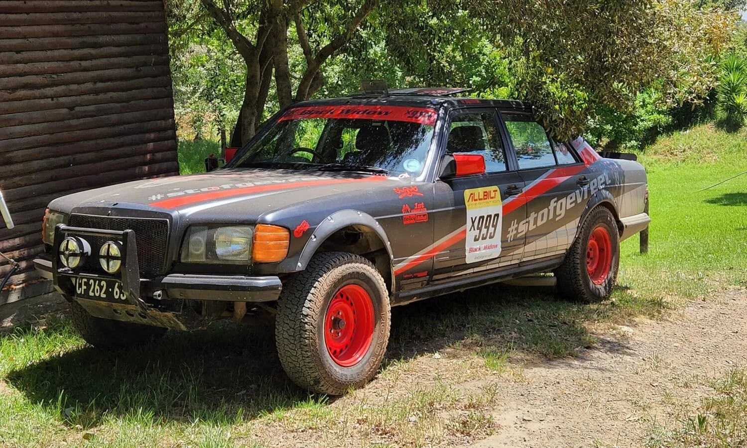 Dakar Ready Mercedes-Benz S-Class