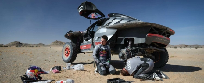 Ekstrom had mechanical damage on 2024 Dakar Stage 7 (A.S.O._A.Vincent_DPPI)