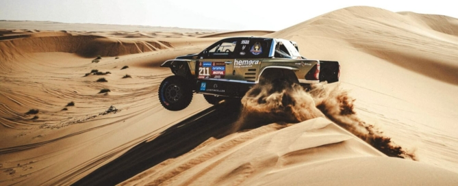 Guerlain Chicherit on 2024 Dakar stage 5
