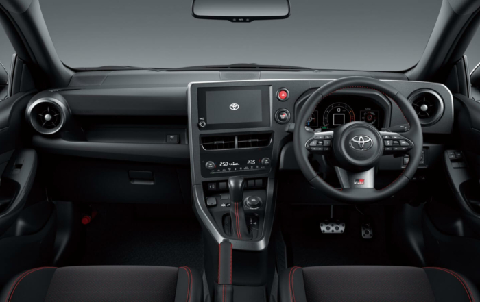 Revised GR Yaris interior