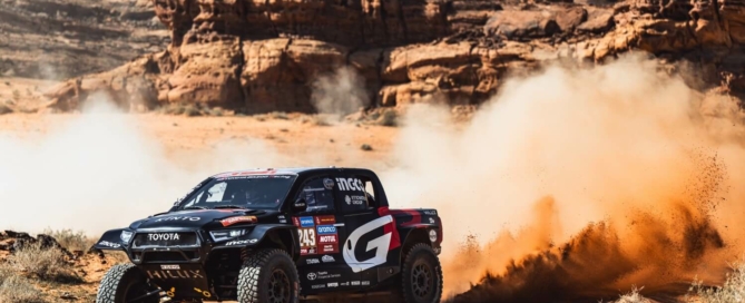 SA driver Guy Botterill had an excellent 2024 Dakar Stage 9