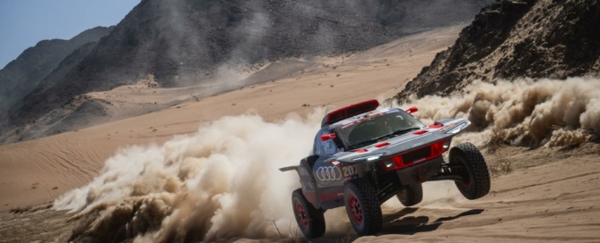 Audi led the way at the 2024 Dakar prologue